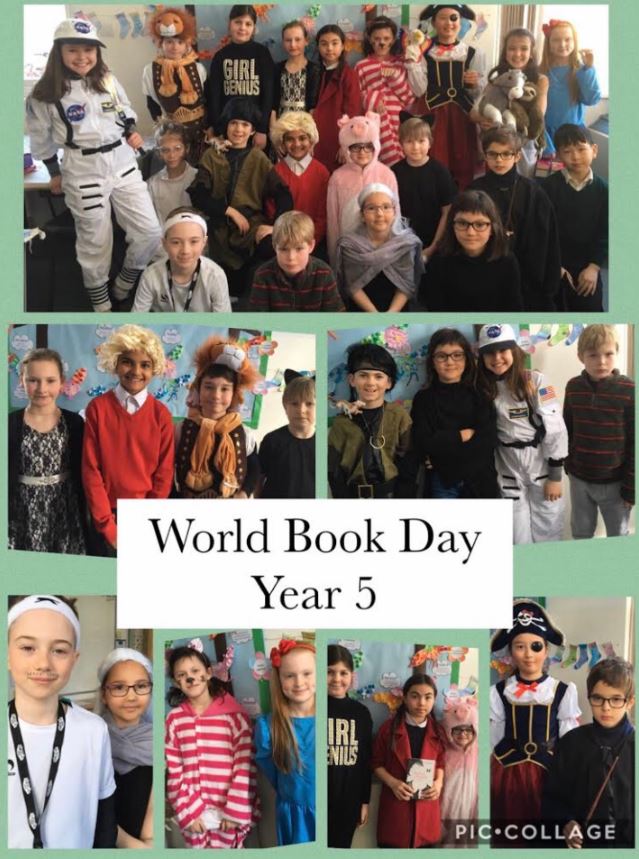 Y5 world book day