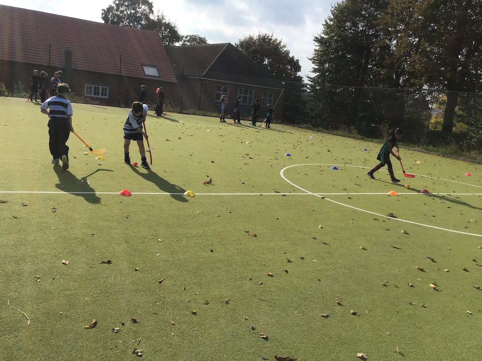Year four collaboration day - hockey game