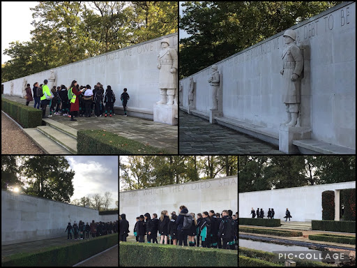 Year 6 visit the Cambridge American Cemetery and Memorial