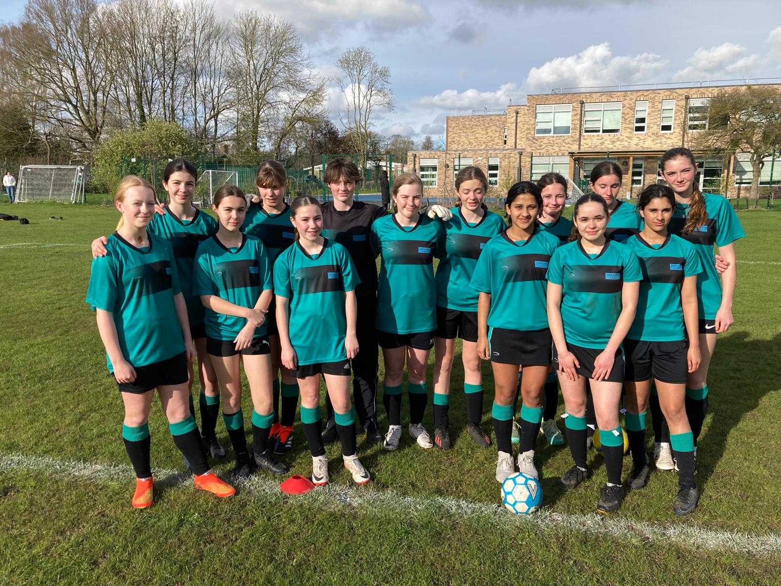 Under 14 Girls Football Team
