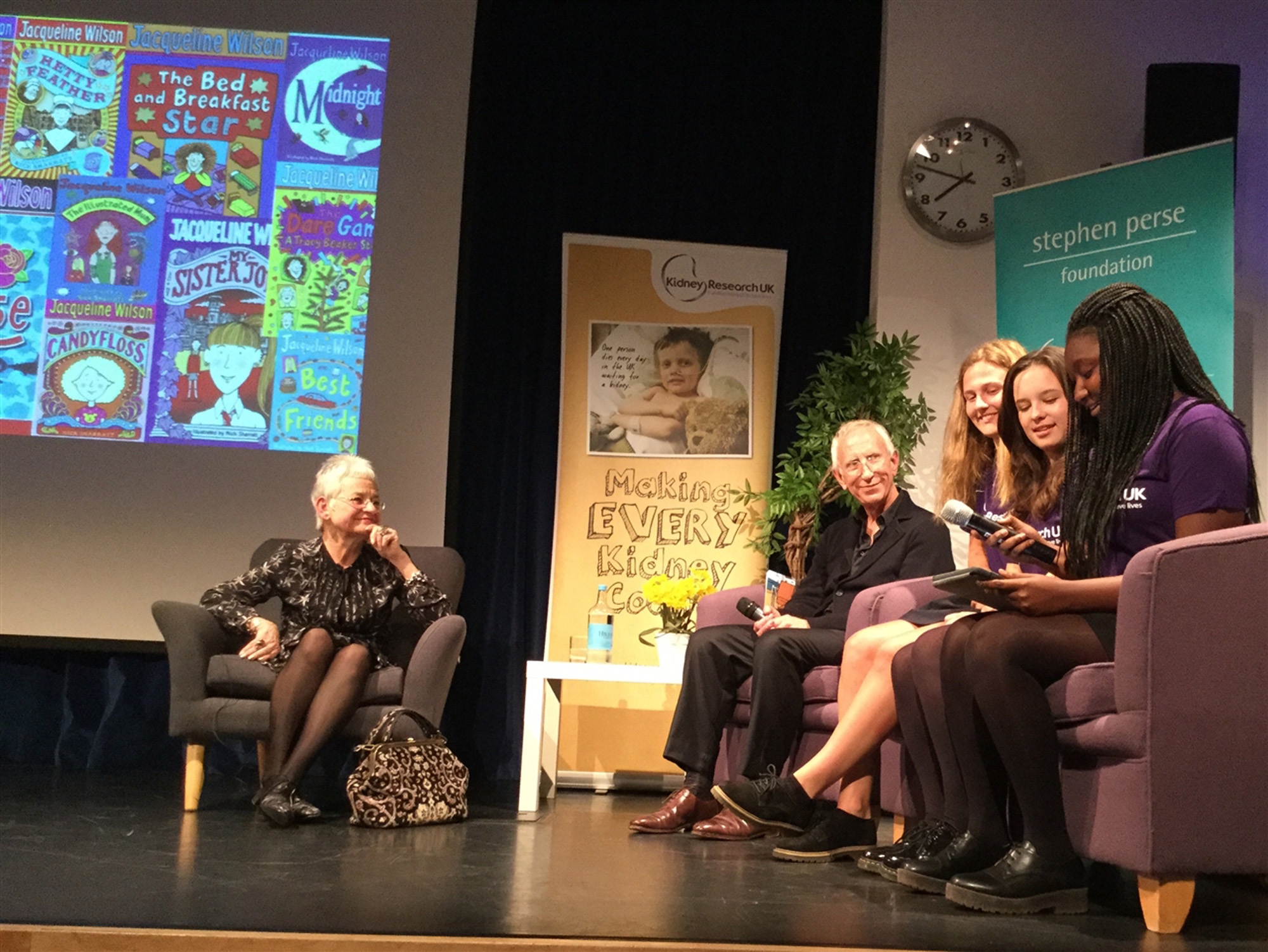Jacqueline Wilson inspire me event