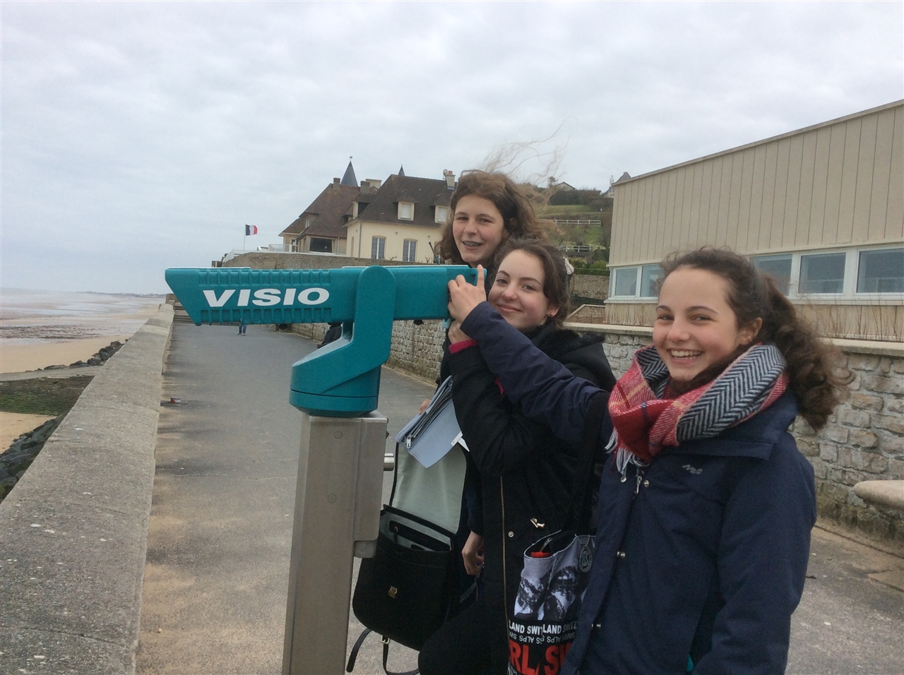 Senior students on geography trip