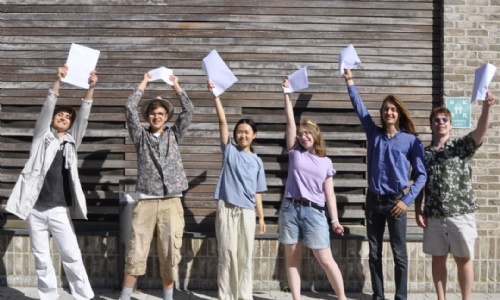 Stephen Perse Cambridge Sixth Form students celebrate A Level results