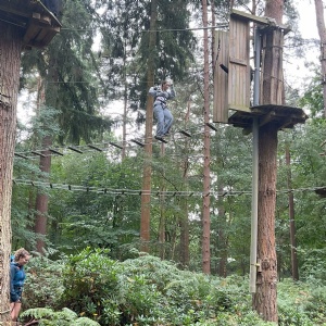 Year 12 students at Go Ape