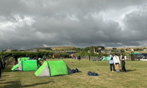 Year 10 students on their Silver Duke of Edinburgh's expedition